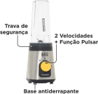 Liquidificador e Processador Freestyle Black Decker modelo LP320 com 2 jarras de 300 ml e 600ml acabamento em inox