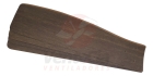 Ventilador de teto Venti-Delta Vintage 25 94-1728 com 4 pás de Madeira mogno estrutura preto-fosco, 1.24m de diâmetro 60 Hz