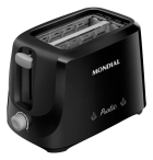 Torradeira De Pães Pratic T-18 700w Preta Mondial Cor Preto
