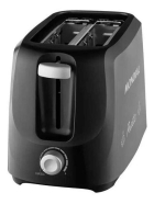 Torradeira De Pães Pratic T-18 700w Preta Mondial Cor Preto
