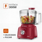 Mini Processador Turbo Pratic, Mondial, 300W - MP-16-R