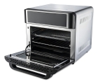 Forno Air Fryer 25l Hamilton Beach 200ºc Tela Digital 12 Multifunções Timer De 60 Minutos Versátil Moderna E Essencial 2000w 127v + Acessórios