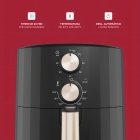 Fritadeira Elétrica Antiaderente WAP Air Fryer Grand Family 5 Litros 1500W