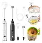 Misturador Bebidas Ovos Portátil Elétrico Bateria Mini Mixer