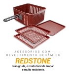 Fritadeira Air Fryer Philco PAF16A 4 Em 1 Painel Digital 16l