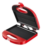 Sanduicheira Elétrica E Grill Antiaderente Homeland Cor Vermelho