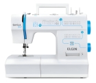 Máquina De Costura Genius Plus Jx-4035 Elgin Cor Branco