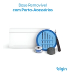 Máquina De Costura Genius Plus Jx-4035 Elgin Cor Branco