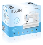 Máquina De Costura Elgin Jx-4035 Genius Plus 31 Pontos Cor Branco