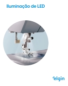 Máquina De Costura Elgin Jx-4035 Genius Plus 31 Pontos Cor Branco