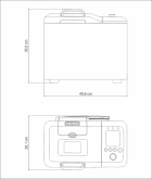 Tramontina by Breville pan express panificadora em aço inox com timer