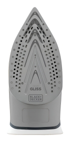 Ferro de Passar Roupa Black Decker Modelo FX3060 Base Antiaderente Azul e Branco