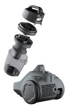 Aspirador De Pó Sem Saco 1600w Ease Easybox Electrolux Silen Cor Cinza