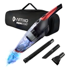 Aspirador de pó água e objetos sem fio portátil Artiko Aquadust turbo potente lithium