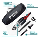 Aspirador de pó água e objetos sem fio portátil Artiko Aquadust turbo potente lithium