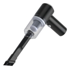 Vacuum Cleaner aspirador portátil recarregável para carro sem fio e casa cor preto