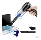 Vacuum Cleaner aspirador portátil recarregável para carro sem fio e casa cor preto