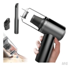 Vacuum Cleaner aspirador portátil recarregável para carro sem fio e casa cor preto