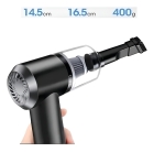 Vacuum Cleaner aspirador portátil recarregável para carro sem fio e casa cor preto