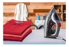 Ferro De Passar Roupa Com Vaporizador Black Decker Modelo Fx3900 Desligamento Automático Vermelho Cor Preto