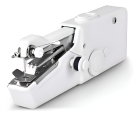 Máquina De Costura Portátil Costuras Rápidas Reparos Sem Fio Cor Branco