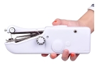 Máquina De Costura Portátil Costuras Rápidas Reparos Sem Fio Cor Branco