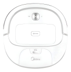 Aspirador Robô Smartmop 2000 Passa Pano Branco Midea Cor Branco