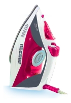 Ferro de Passar Roupa com Vaporizador Black Decker Modelo FX2200 com Opção de Passar a Seco ou a Vapor Base Antiaderente Rosa