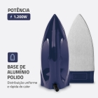 Ferro de Passar a Seco, Mondial, Azul, 1200W, 220V - FSN-55-BL