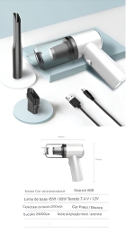 Aspirador Molhado E Seco Carro E Outros 120w Sucção Sem Fio Cor Padrão