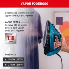 Ferro a Vapor Arno Ultragliss Plus com Base Durilium Airglide FMY