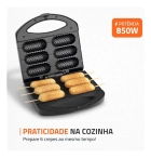Crepeira Pratic Crepe & Hot Dog, Mondial, 850W - CP-01