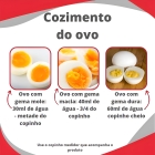 Cozedor Ovos Máquina De Cozinhar A Vapor Egg Cooker Cor Azul