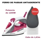 Ferro Passarvapor Black+decker Fx2200 Antiaderente1200w