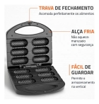 Crepeira Pratic Crepe & Hot Dog Mondial 850W Cp-01