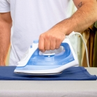 Ferro de Passar A Vapor Philips Walita Dst1050 Série 1000 1200w Branco e Azul