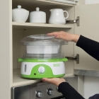 Panela À Vapor Elétrica Ariete Healthy Steam 800w Potencia Cor Branco Frequência 60hz