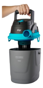 Aspirador de água e pó portátil Wap GTW Compact 1400W