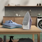 Ferro de Passar Seco e vapor Electrolux base cerâmica Glissium vapor vertical extra alta capacidade 1500W Cabo 1.80m ESI50