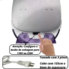 Ferro de passar a vapor Lanmax Viagem LM-716 cor roxo - LM-716