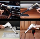 Mini Aspirador De Pó Vertical Portátil Usb Recarregável