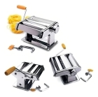 Maquina Manual De Macarrão Caseira 3 Tipos de Massa Aço Inox