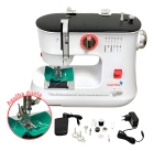 Máquina Costura Agulha Dupla Bainha Importway Luz E Cortador