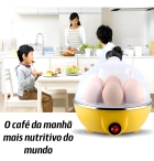 Cozedor De Ovos Aquecedor Ovos Portátil Prático Cozinha Cor Branco