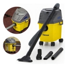 Aspirador Tambor De Pó E Água 1000w 9,5 L Compact Tekna Cor Amarelo/cinza