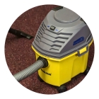 Aspirador Tambor De Pó E Água 1000w 9,5 L Compact Tekna Cor Amarelo/cinza