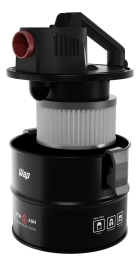 Aspirador De Cinzas Wap Gtw Ash Para Churrasqueira 4l 1400w Cor Preto