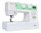 Máquina Costura Lanmax Lm-320 Eletrônica C/ Painel - Cor Branco c/ verde