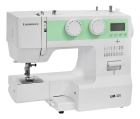 Máquina Costura Lanmax Lm-320 Eletrônica C/ Painel - Cor Branco c/ verde