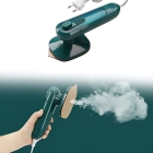 Mini Ferro A Vapor Passar Roupas Viagem Portátil Vaporizador Cor Verde